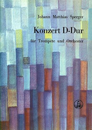 Book cover for Konzert D-Dur fur Trompete und Orchester /KlA
