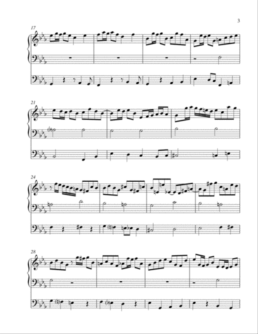 Two Patriotic Chorale Preludes Organ Solo scores gallery preview page 3