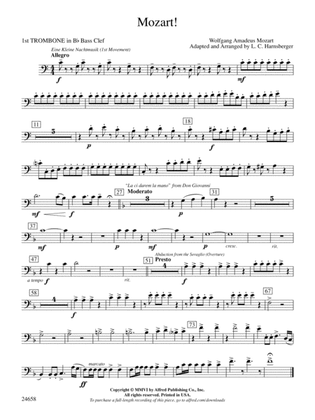 Mozart!: (wp) 1st B-flat Trombone B.C.