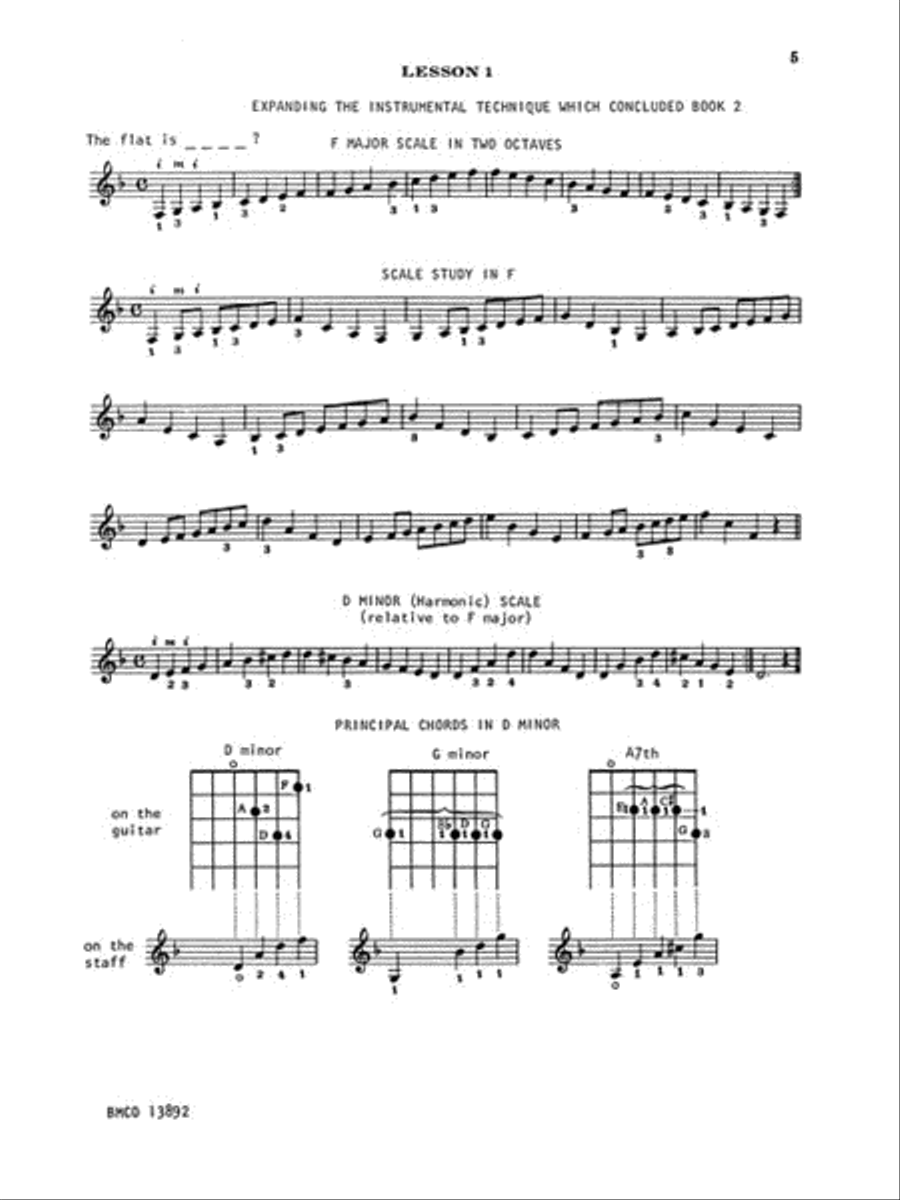 A Tune a Day – Classical Guitar Acoustic Guitar scores gallery preview page 2