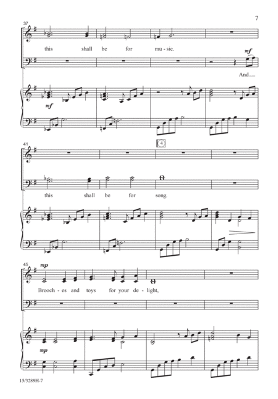 And This Shall Be For Music 4-Part scores gallery preview page 6