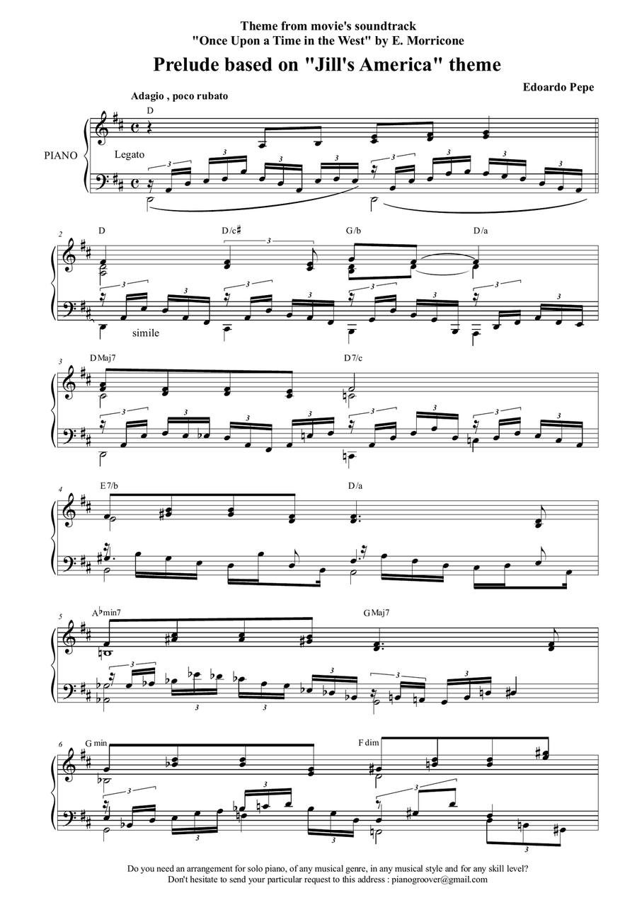 Jill's America Piano Solo scores gallery preview page 2