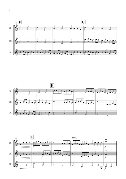 Pachelbel's Canon for Clarinet Trio image number null