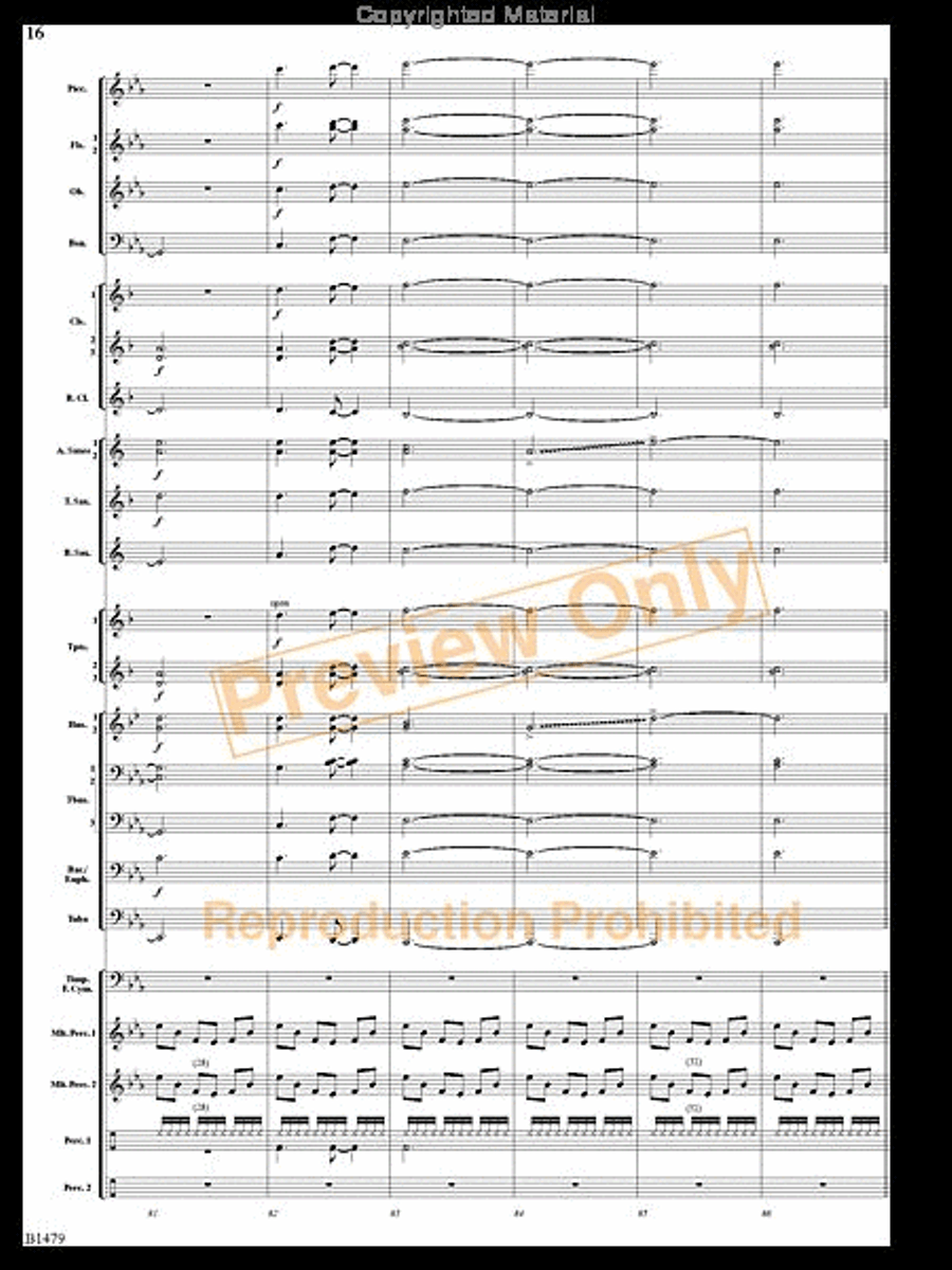 Gravity Wave Gravity Wave Concert Band scores gallery preview page 15