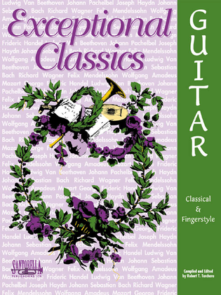 Book cover for Exceptional Classics for Guitar