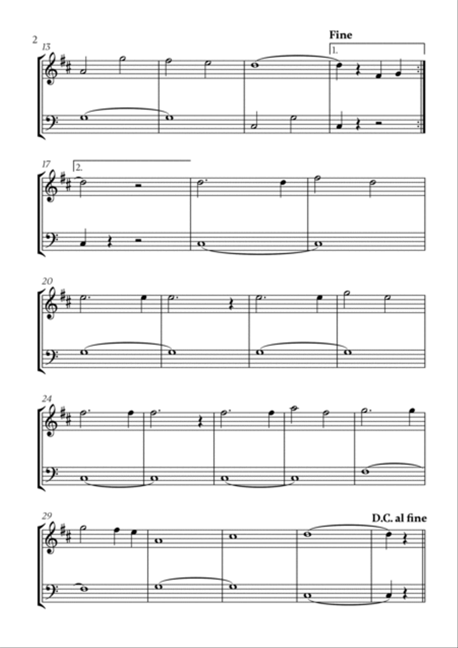 It's A Small World Woodwind Duet scores gallery preview page 2