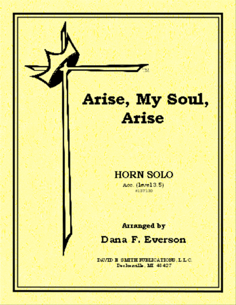 Arise, My Soul Arise Horn Solo scores gallery preview page 1