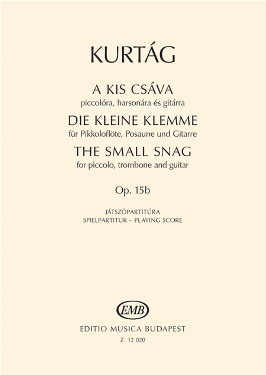 Die kleine Klemme op. 15b Trombone scores gallery preview page 1