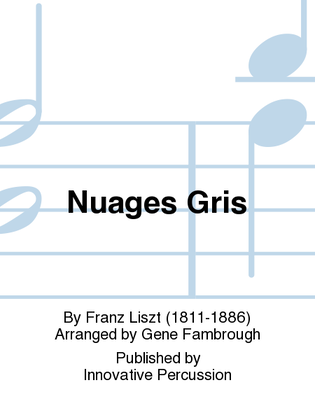 Book cover for Nuages Gris