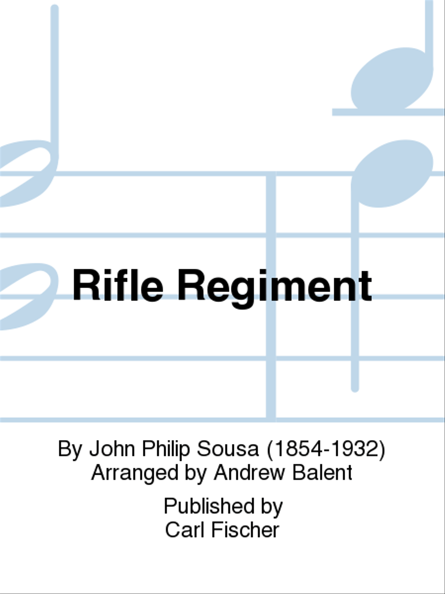 Rifle Regiment Rifle Regiment Concert Band scores gallery preview page 1
