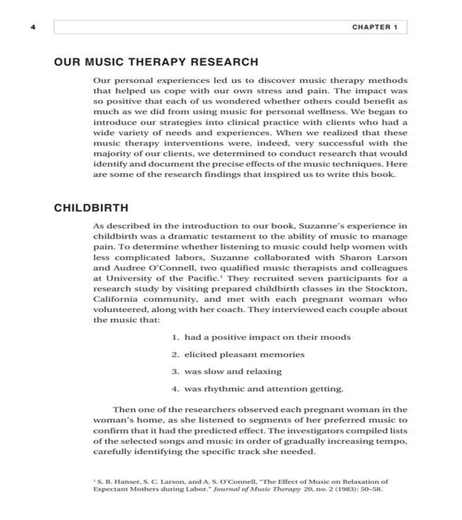 Manage Your Stress and Pain Through Music Collection / Songbook scores gallery preview page 7