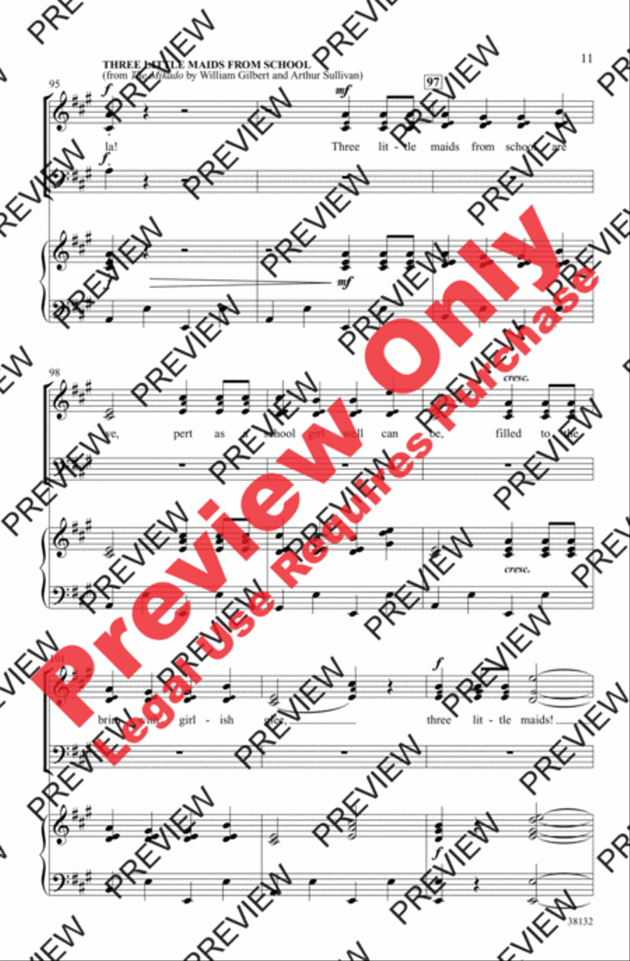 Give Me a Choral Medley! Give Me a Choral Medley! 3-Part scores gallery preview page 11