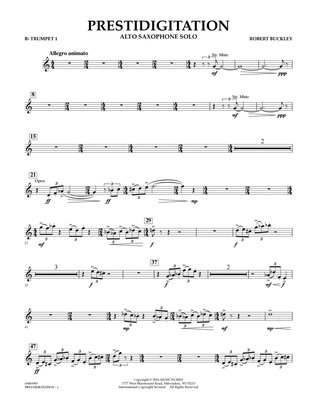 Prestidigitation (Alto Saxophone Solo with Band) - Bb Trumpet 1