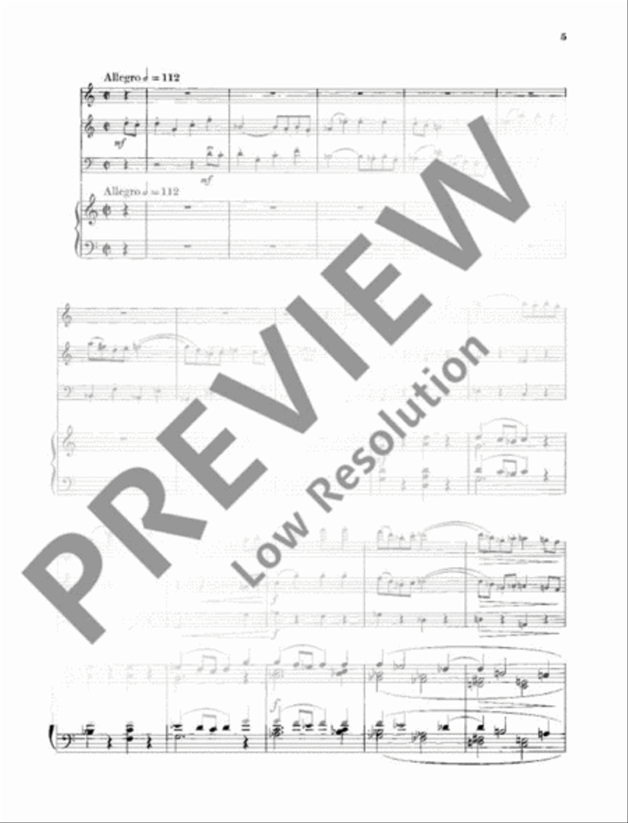 Quartet Quartet Alto Recorder scores gallery preview page 6