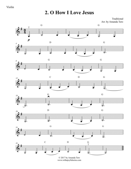 Heirlooms of the Faith - 50 Late Beginner Violin Hymns