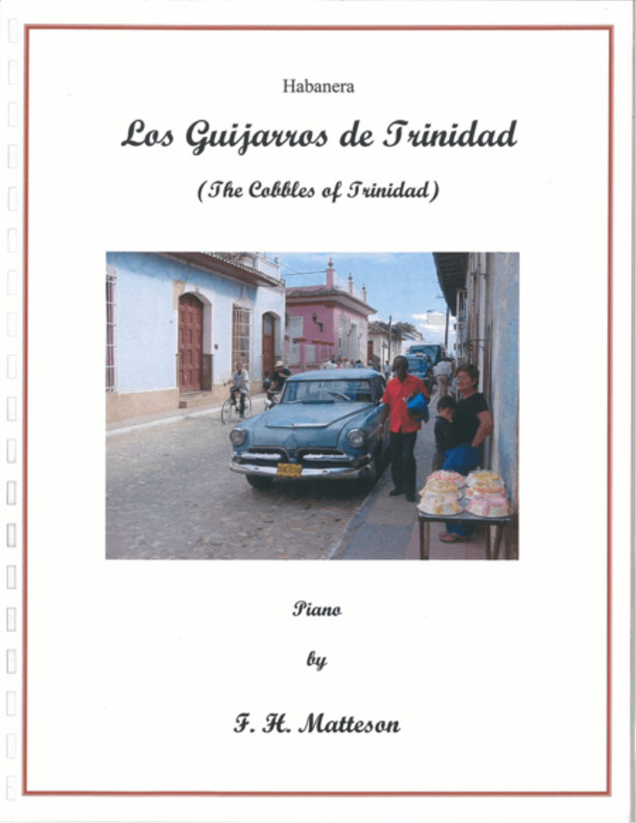 Los Guijarros de Trinidad Piano Solo scores gallery preview page 1