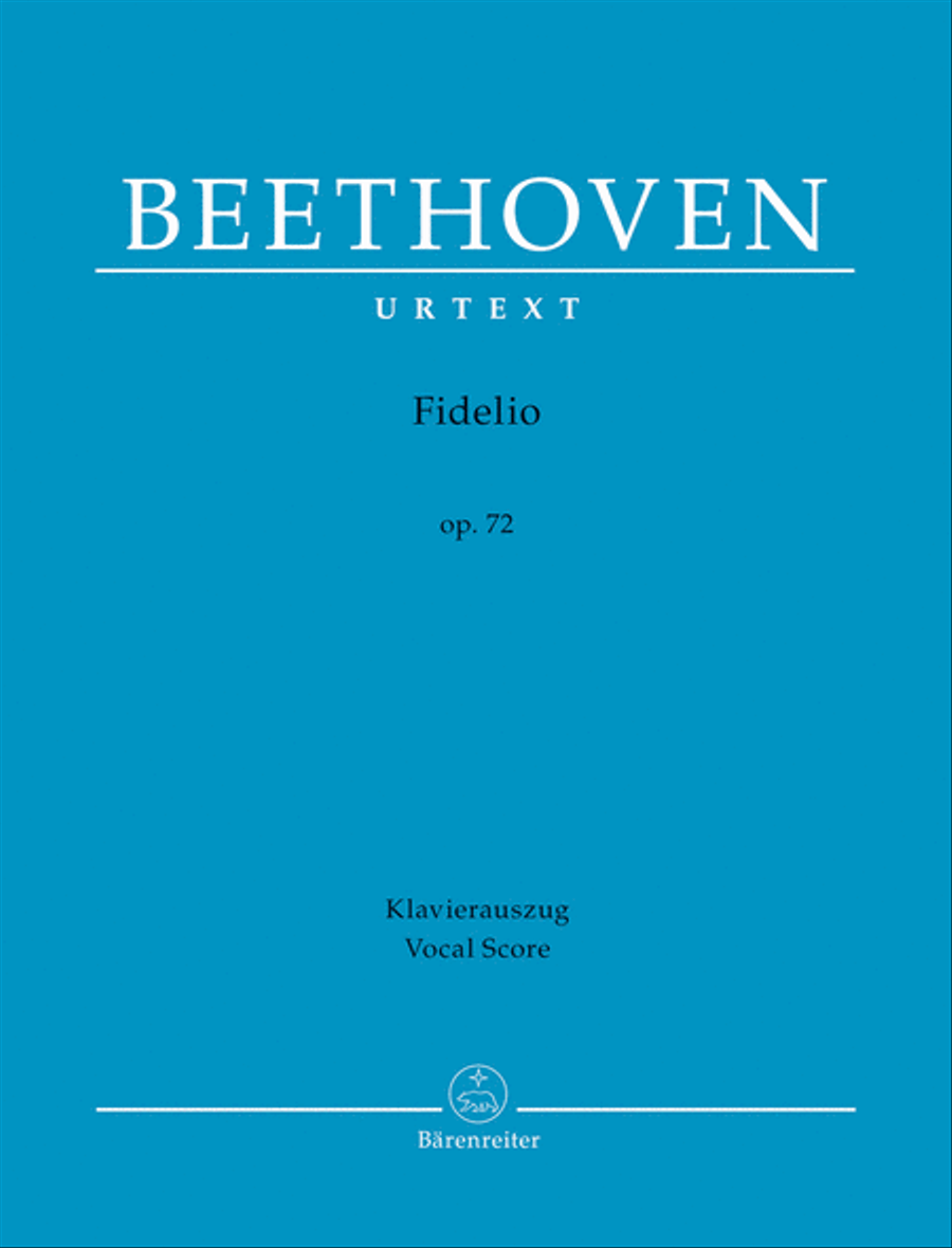 Book cover for Fidelio, op. 72