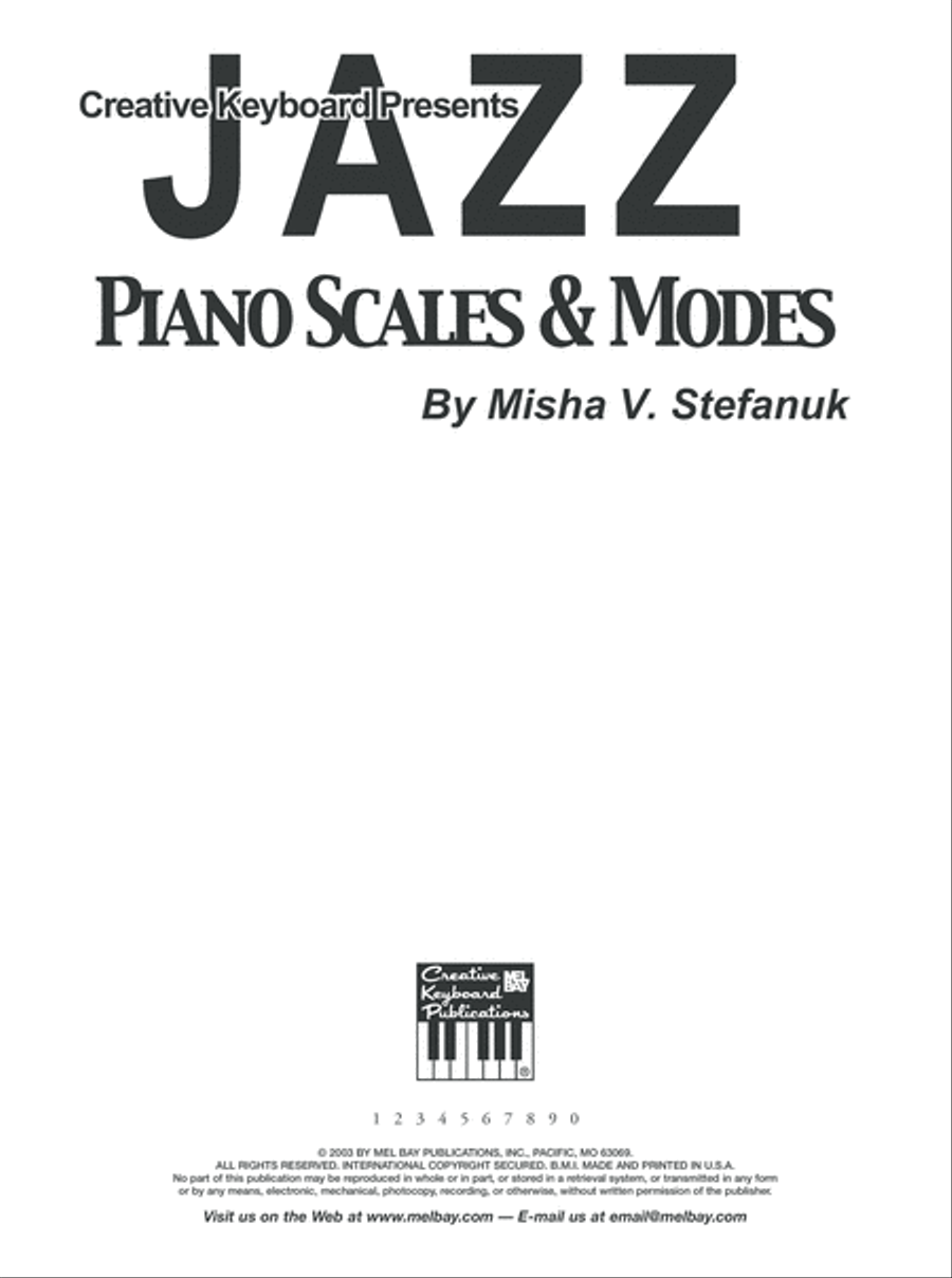 Jazz Piano Scales and Modes Piano Method scores gallery preview page 2