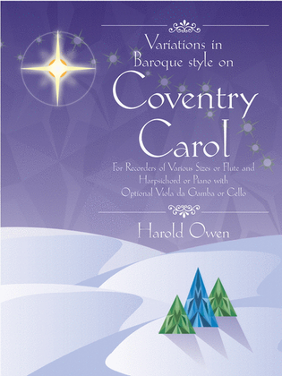 Variations on The Coventry Carol