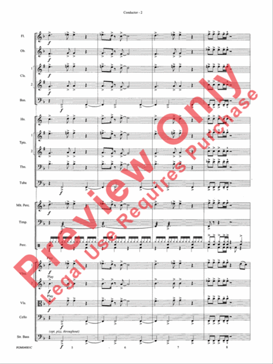 Celebration Full Orchestra scores gallery preview page 5
