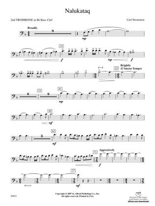 Nalukataq: (wp) 2nd B-flat Trombone B.C.