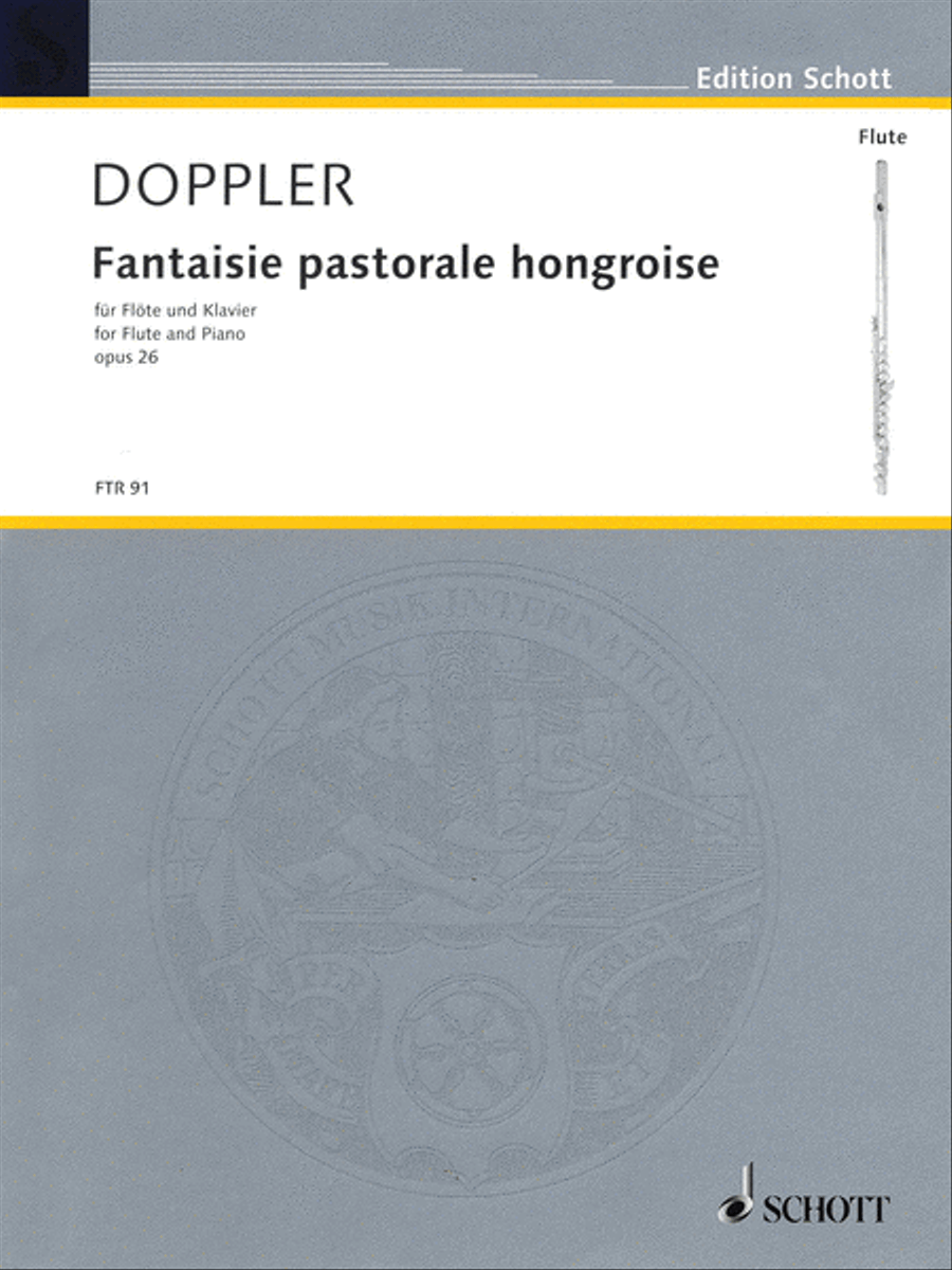 Fantasie Pastorale Hongroise, Op. 26 Flute Solo scores gallery preview page 1