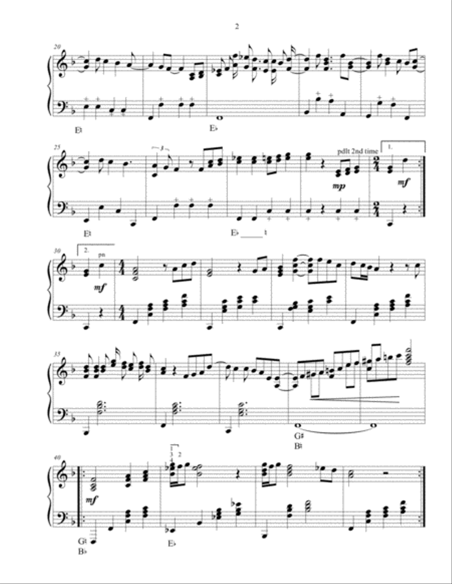 Hey Jude Hey Jude Harp scores gallery preview page 2