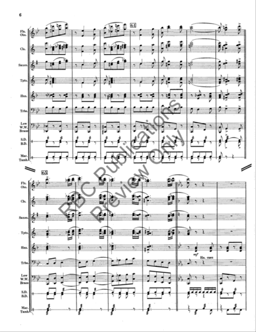 Riding The Rails (Score) Concert Band scores gallery preview page 7