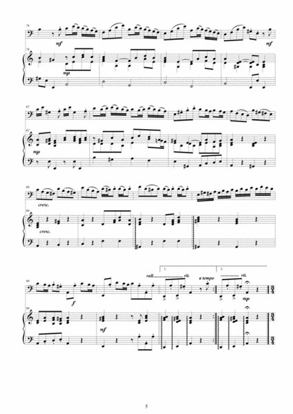 Vivaldi - Cello Sonata No.3 in A minor Op.14 RV 43 for Cello and Cembalo (or Piano) image number null
