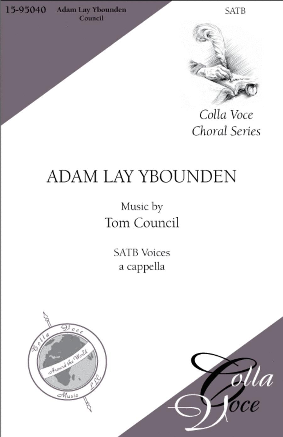 Adam Lay Ybounden Adam Lay Ybounden 4-Part scores gallery preview page 1