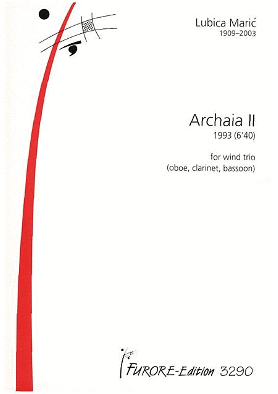 Archaia II Woodwind Trio scores gallery preview page 1