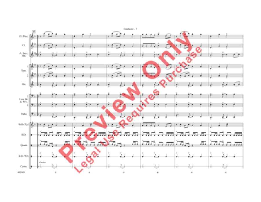 Good Time Good Time Marching Band scores gallery preview page 8