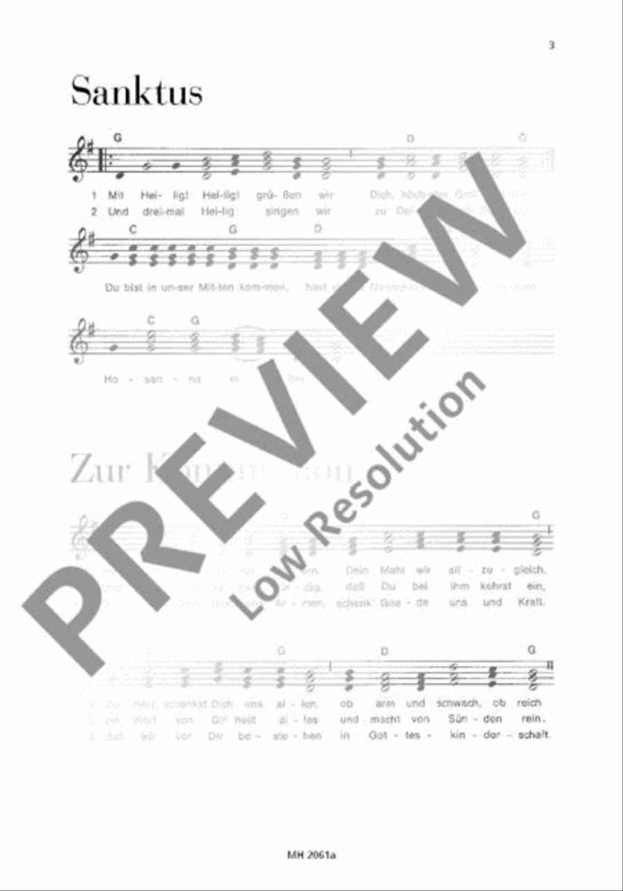 Die Kleine Messe Die Kleine Messe Choir scores gallery preview page 4