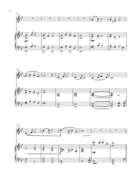 NEW WORLD SYMPHONY (LARGO THEME) - clarinet and piano image number null