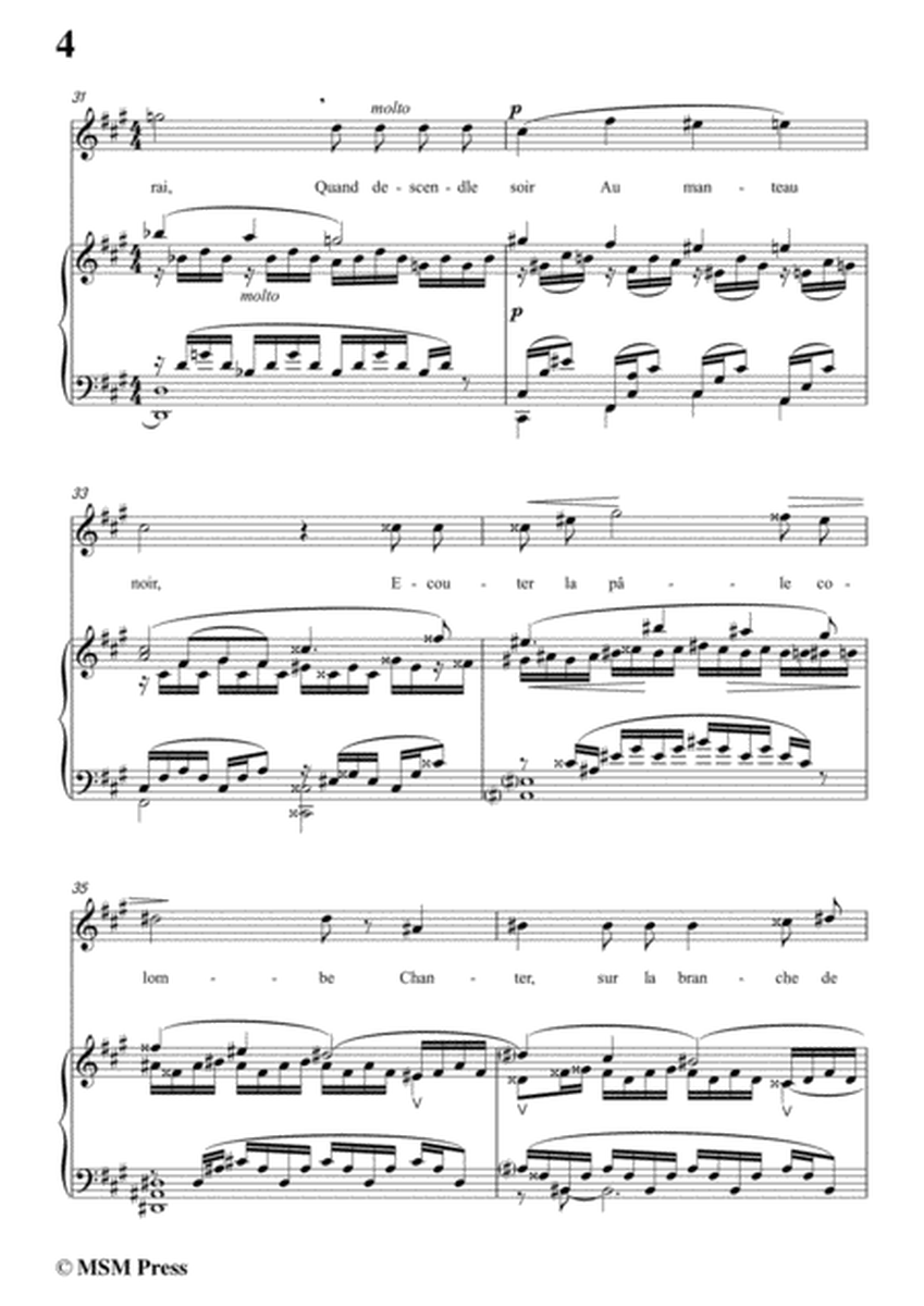 Duparc-Lamento in f sharp minor,for Violin and Piano