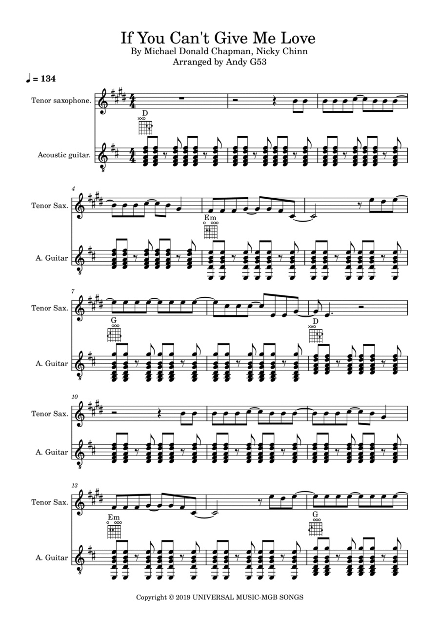 Electric store love saxophone
