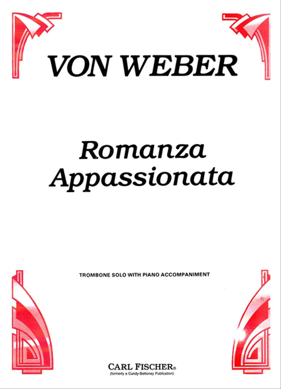 Romanza Appassionata Piano Accompaniment scores gallery preview page 1
