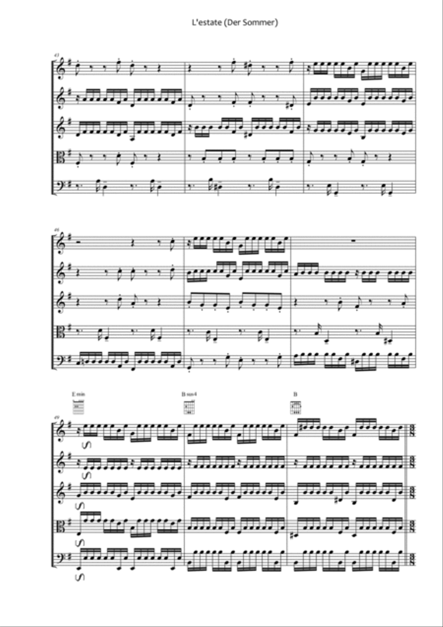Allegro non troppo School and Community scores gallery preview page 3