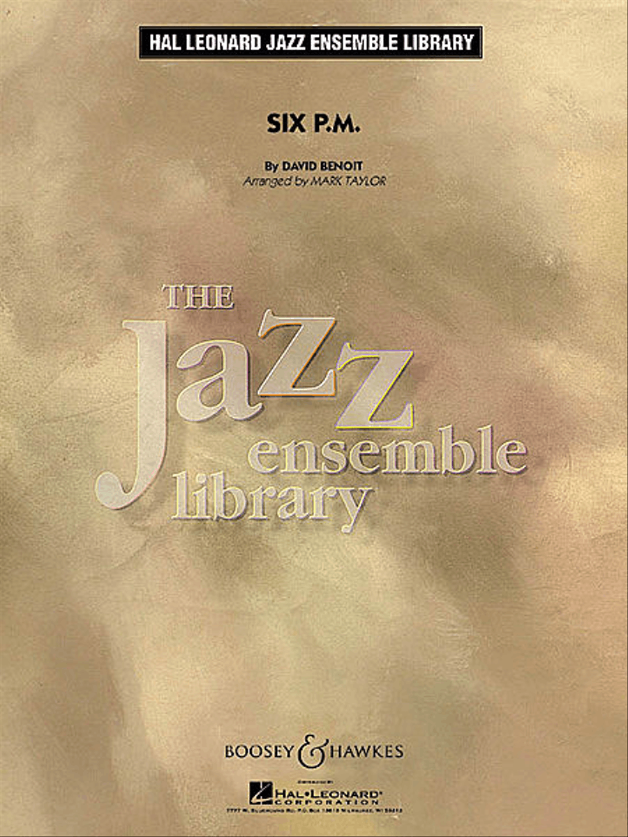 Six P.M. Full Score Six P.M. Full Score Concert Band scores gallery preview page 1
