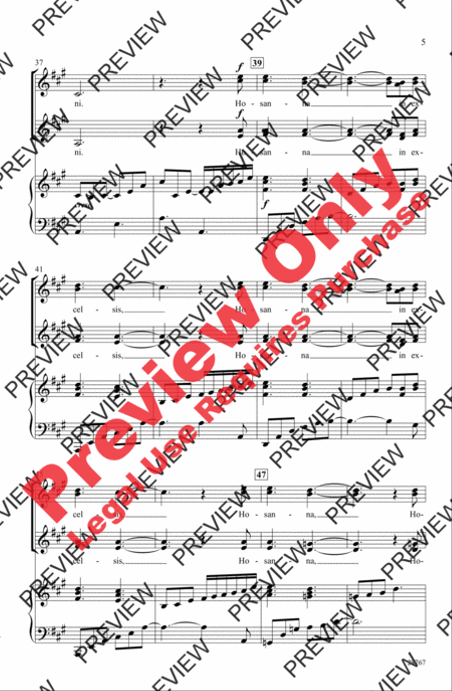 Benedictus Women's Choir scores gallery preview page 5