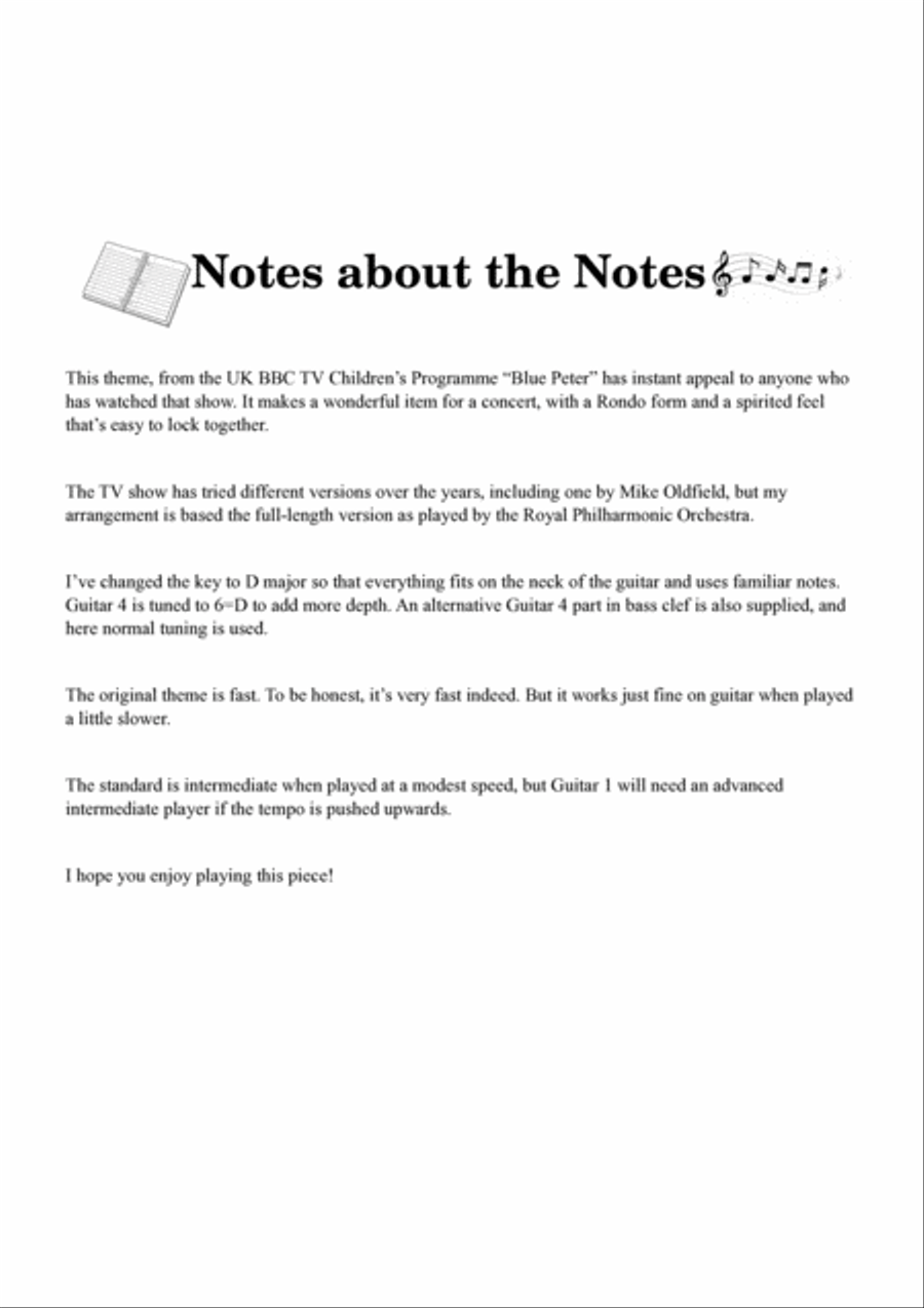 Barnacle Bill Guitar Ensemble scores gallery preview page 3