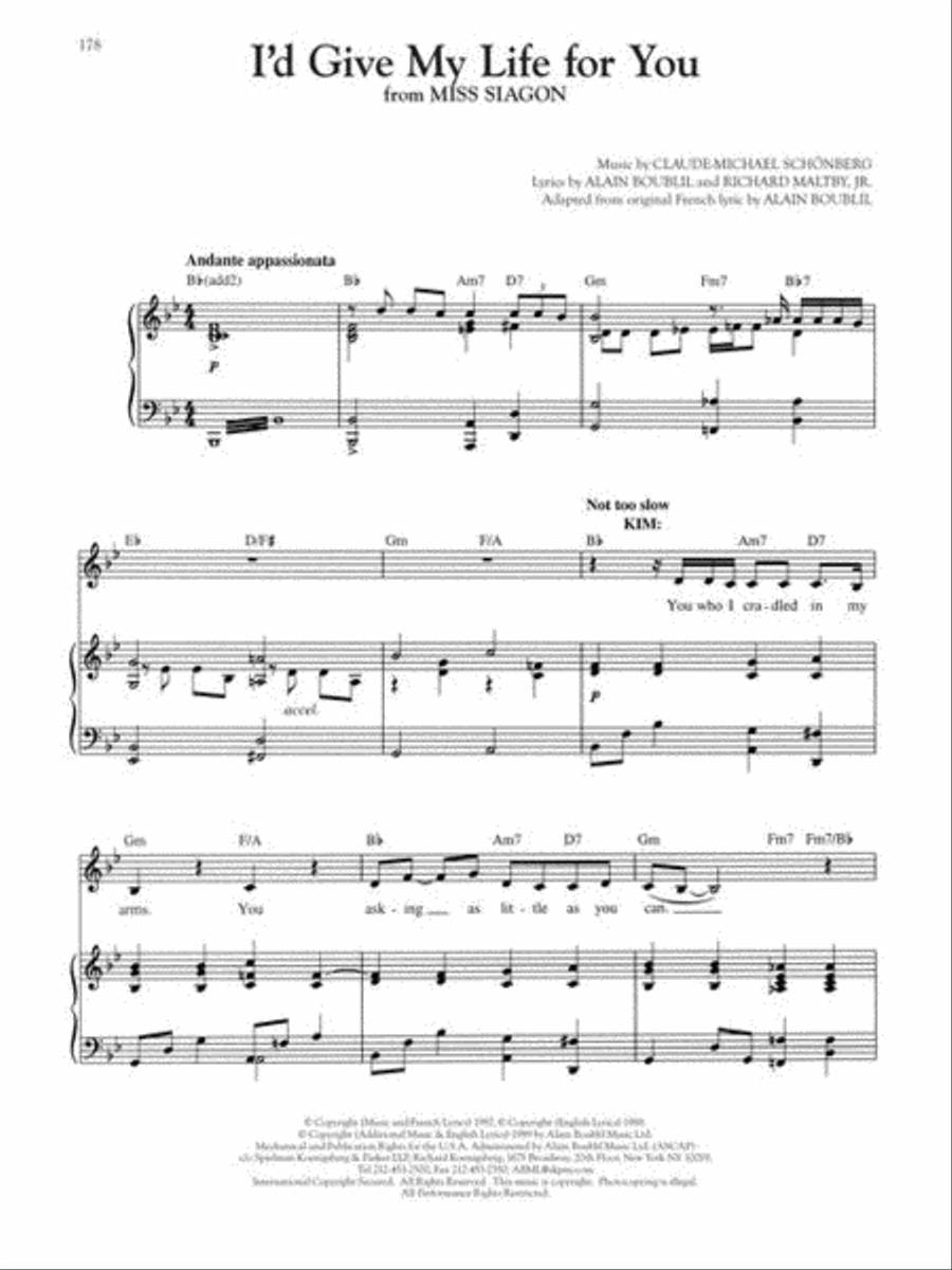 Broadway Belter's Songbook – Third Edition Voice scores gallery preview page 7