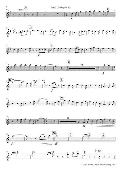 Loch Lomond - Celtic Traditional - Clarinet Quintet image number null