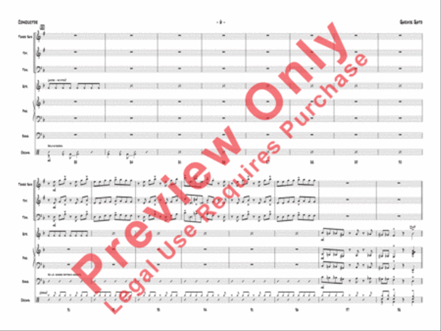 Garaje Gato Garaje Gato Jazz Ensemble scores gallery preview page 7