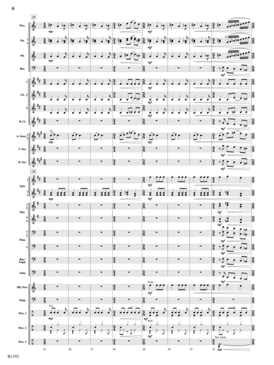 Flight of the Griffin: Score