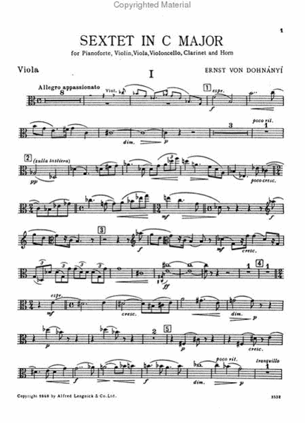 Sextet in C Major, Op. 37