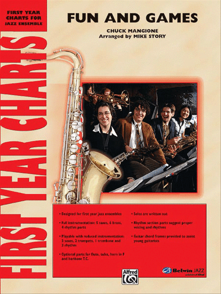 Fun and Games Jazz Ensemble scores gallery preview page 1