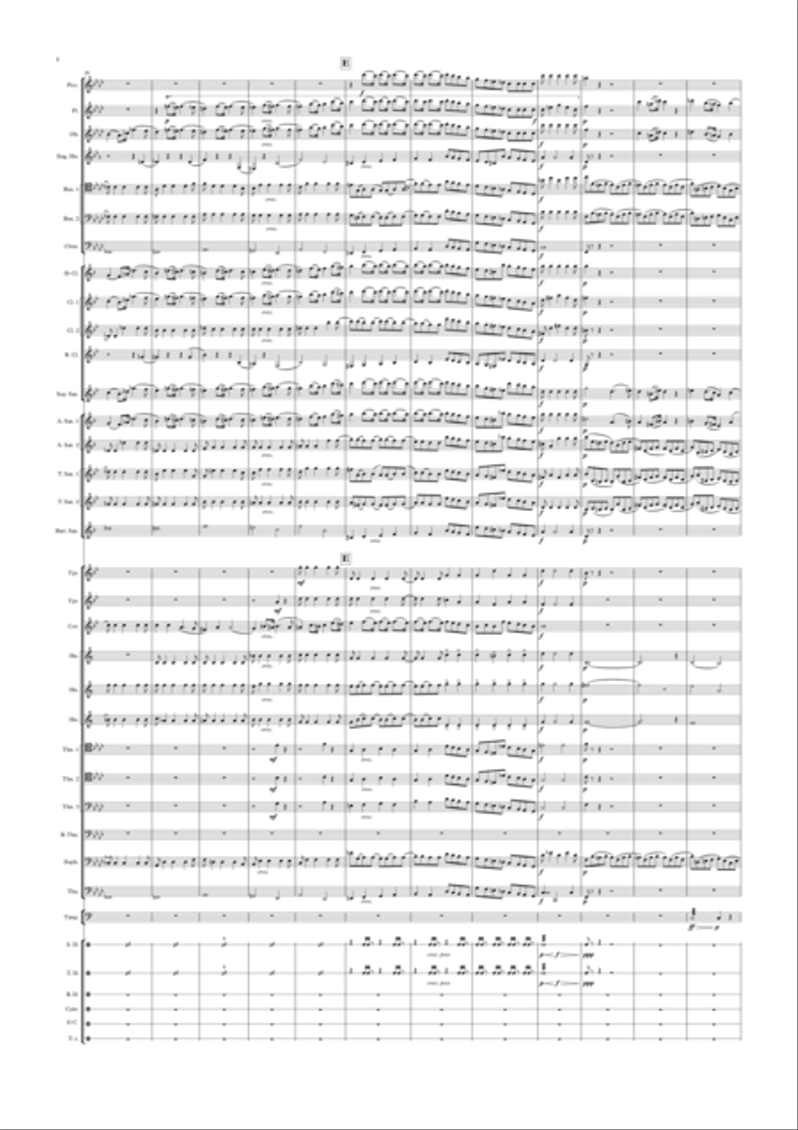 Grande Symphonie Funebre et Triomphale, Op.15 (Berlioz arr Timothy R Wheeler) Small Ensemble scores gallery preview page 4