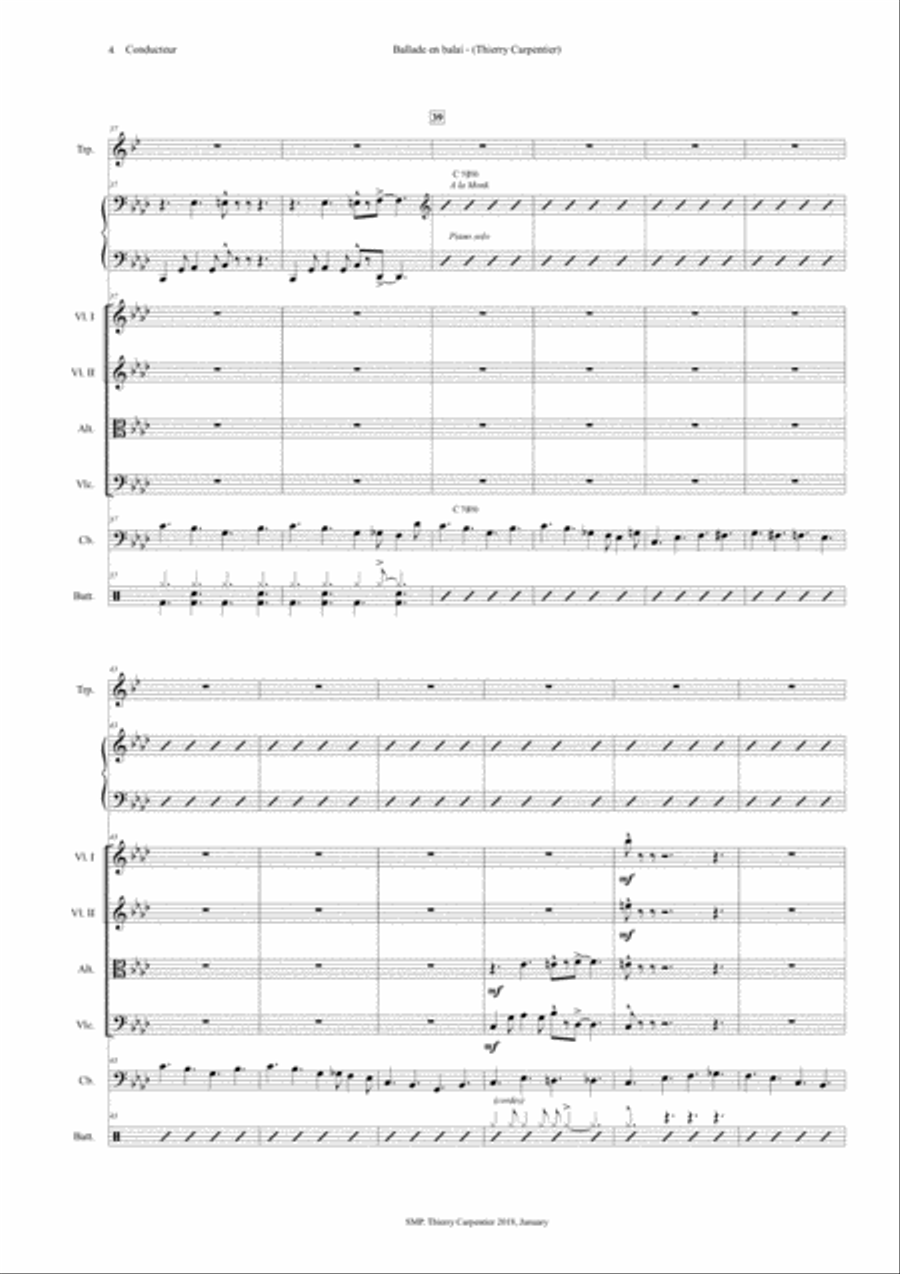 Ballade en Balai (based on musical motifs from 