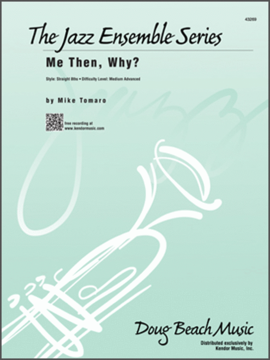 Me Then, Why? (Full Score) Jazz Ensemble scores gallery preview page 1